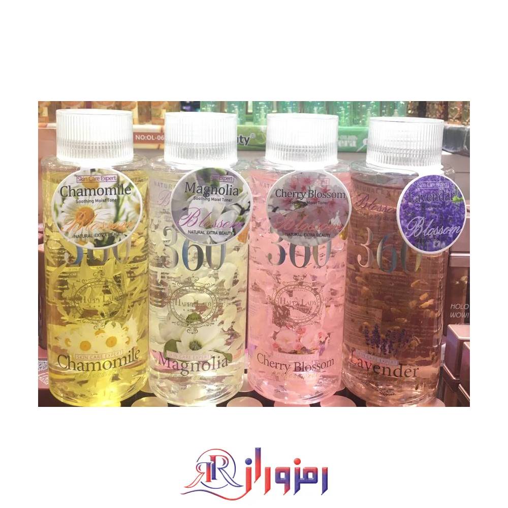 تونر 360 درجه هپی لیدی happy lady حجم 250 میل